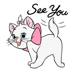 Disney Marie sticker #32739