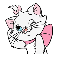 Disney Marie sticker #32743