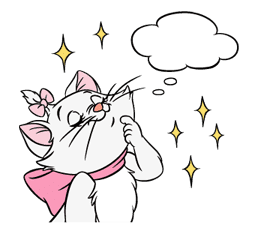 Disney Marie sticker #32745