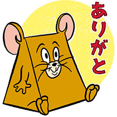 สติ๊กเกอร์ไลน์ Tom & Jerry TENKOMORI Stickers
