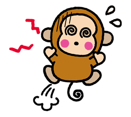 Osarunomonkichi By Sanrio Sticker Osarunomonkichi By Sanrio Sticker