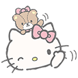 ハローキティ タイニーチャムと一緒 | LINE STORE