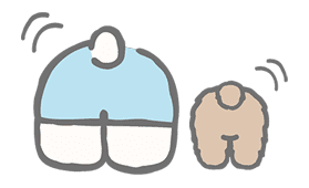 Hello Kitty (with Tiny Chum) sticker #42104