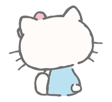 Hello Kitty (with Tiny Chum) sticker #42115