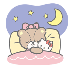 Hello Kitty (with Tiny Chum) sticker #42131