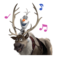 Frozen sticker #42874