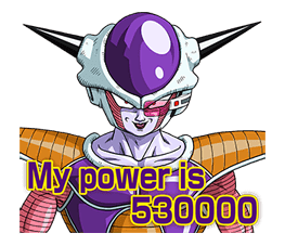 DRAGONBALL Z SAIYAN&FRIEZA SAGA sticker #43861