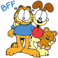 Garfield Friends By Bare Tree Media