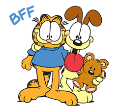 Garfield & Friends sticker #43924