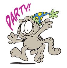 Garfield & Friends sticker #43943