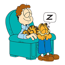 Garfield & Friends sticker #43944