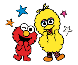 Sesame Street ★ Happy Days sticker #43952