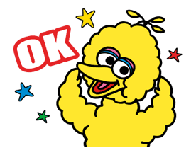 Sesame Street ★ Happy Days sticker #43954