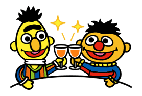 Sesame Street ★ Happy Days sticker #43985