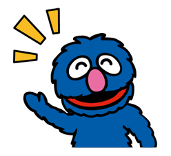 Sesame Street ★ Happy Days sticker #43988