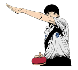 PING PONG sticker #46353