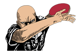 PING PONG sticker #46354