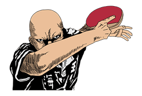 PING PONG sticker #46354