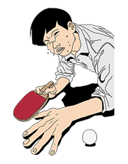 PING PONG sticker #46381