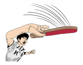 PING PONG sticker #46384