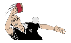 PING PONG sticker #46390