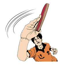 PING PONG sticker #46391