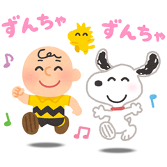 สติ๊กเกอร์ไลน์ Irasutoya × Snoopy