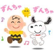 สติ๊กเกอร์ไลน์ Irasutoya × Snoopy