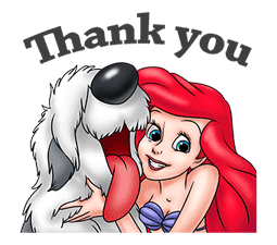 The Little Mermaid sticker #111002