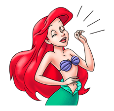 The Little Mermaid sticker #111003