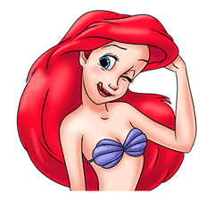 The Little Mermaid sticker #111008