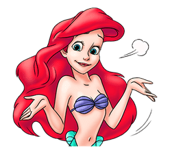 The Little Mermaid sticker #111028