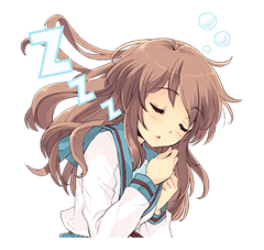 The Melancholy of Haruhi Suzumiya sticker #111046