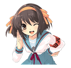 The Melancholy of Haruhi Suzumiya sticker #111047