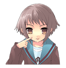 The Melancholy of Haruhi Suzumiya sticker #111052