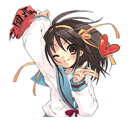 The Melancholy of Haruhi Suzumiya sticker #111053