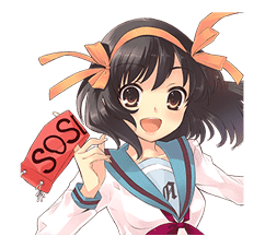 The Melancholy of Haruhi Suzumiya sticker #111058