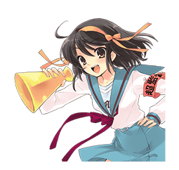 The Melancholy of Haruhi Suzumiya sticker #111059