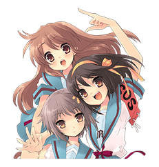 The Melancholy of Haruhi Suzumiya sticker #111066