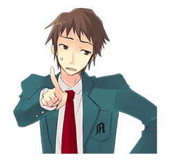 The Melancholy of Haruhi Suzumiya sticker #111067