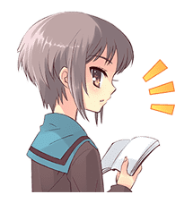 The Melancholy of Haruhi Suzumiya sticker #111068