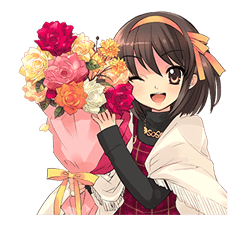 The Melancholy of Haruhi Suzumiya sticker #111072