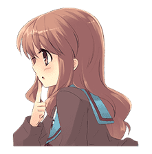 The Melancholy of Haruhi Suzumiya sticker #111074