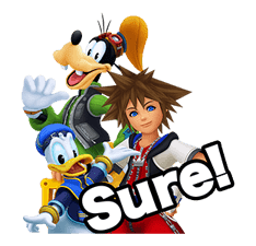 KINGDOM HEARTS sticker #153740