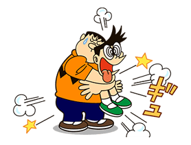 Doraemon: Big G sticker #153776