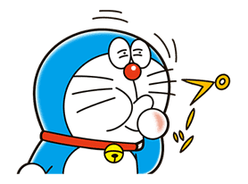 Doraemon: Big G sticker #153793