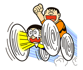 Doraemon: Big G sticker #153801