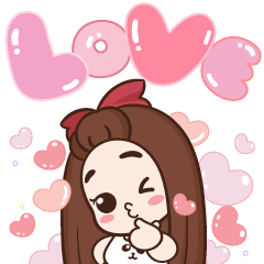 ปุกแป้ง น่ารัก บิ๊กสติกเกอร์