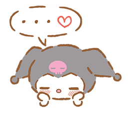 We Love Kuromi By Sanrio Sticker We Love Kuromi By Sanrio Sticker