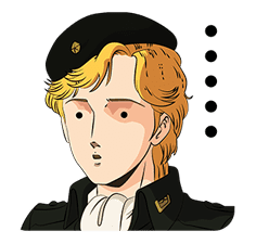 Legend of the Galactic Heroes sticker #525374